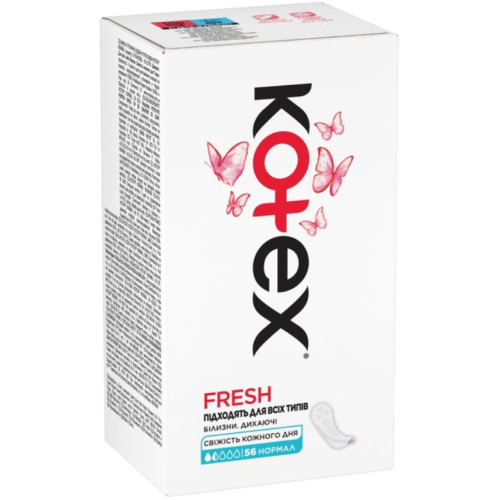 Прокладки щоденні Kotex Deo Normal Plus, 56 шт.